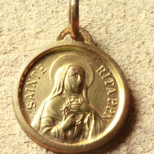 saint rita medal