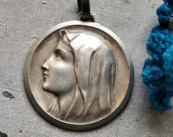 Virgin Mary  medal
