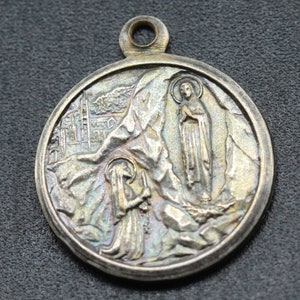 Lourdes medal