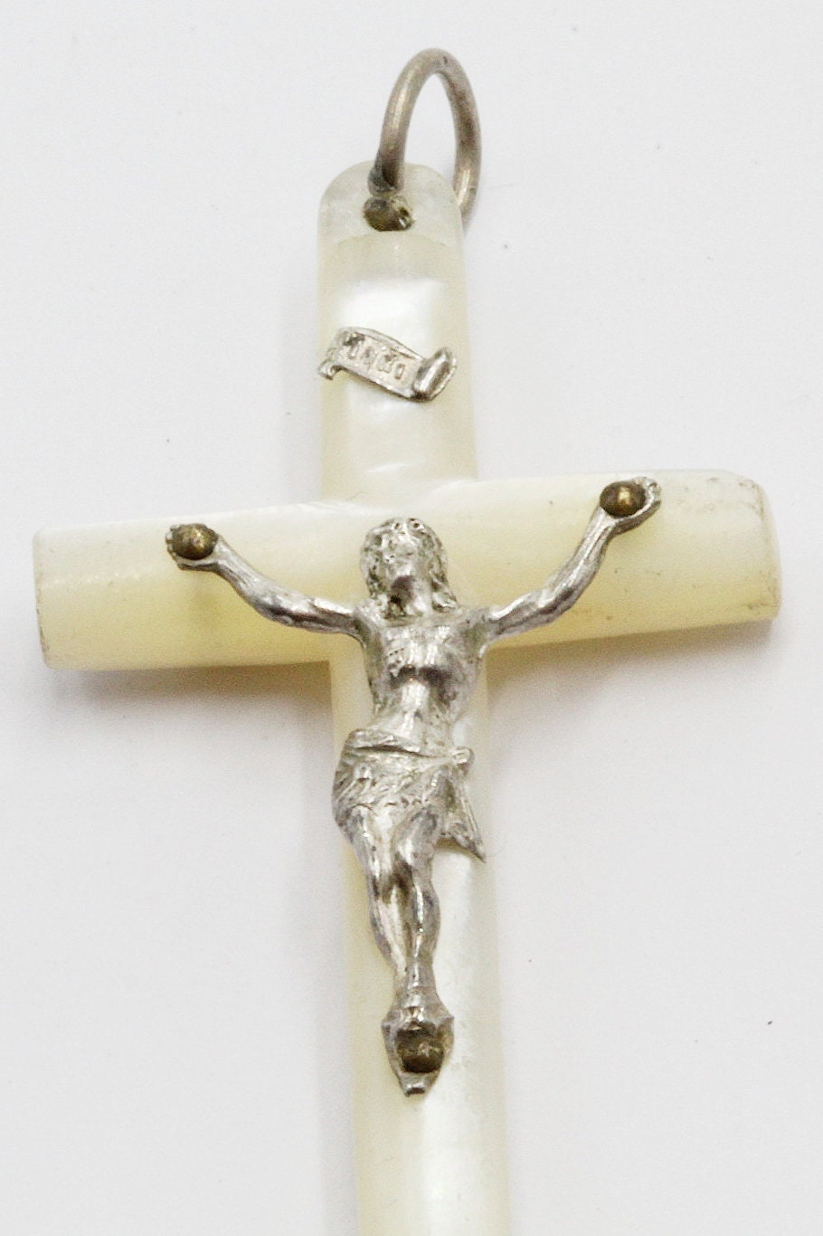 Ancienne Croix Pectorale en Nacre