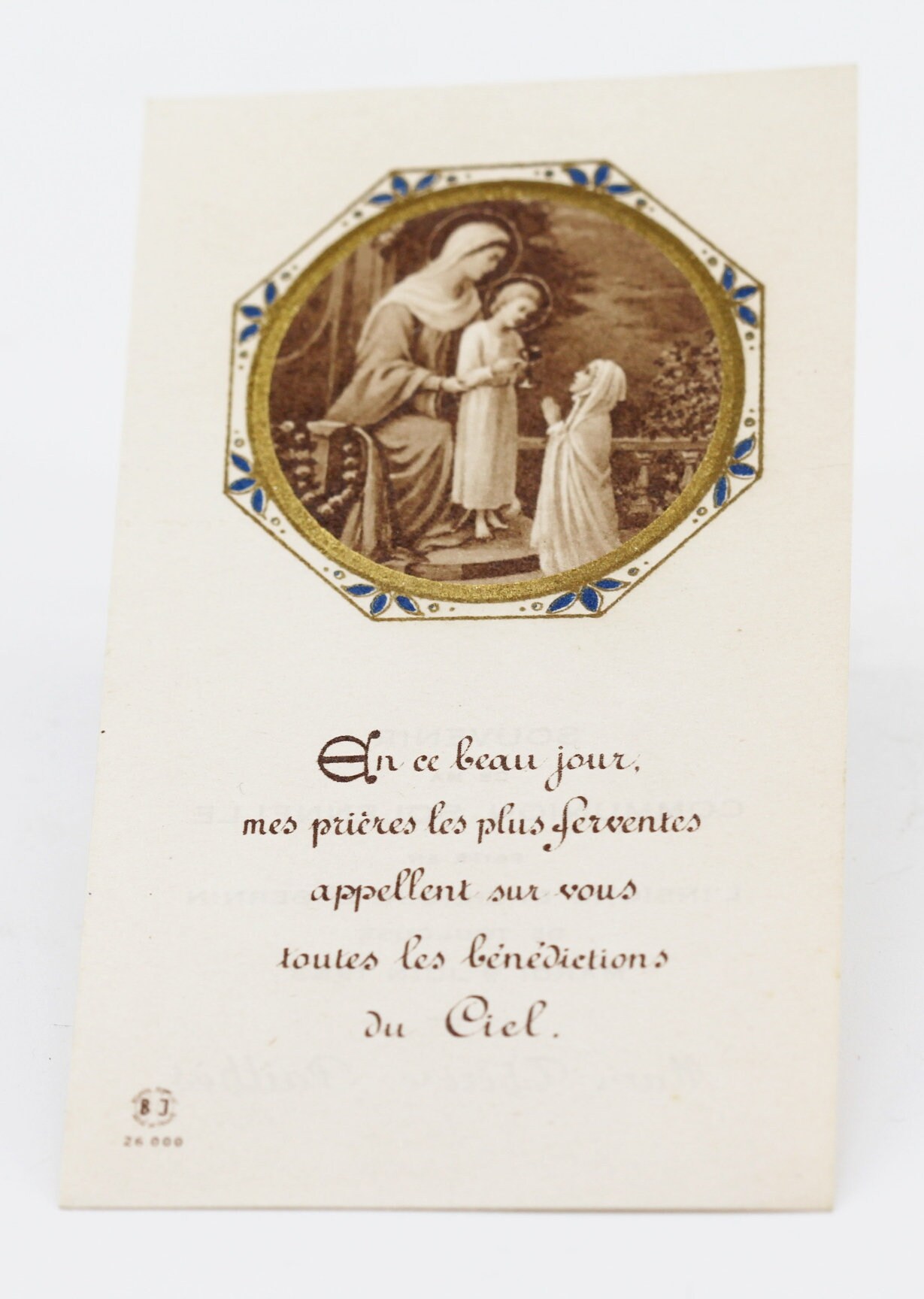 Ancienne Carte Religieuse