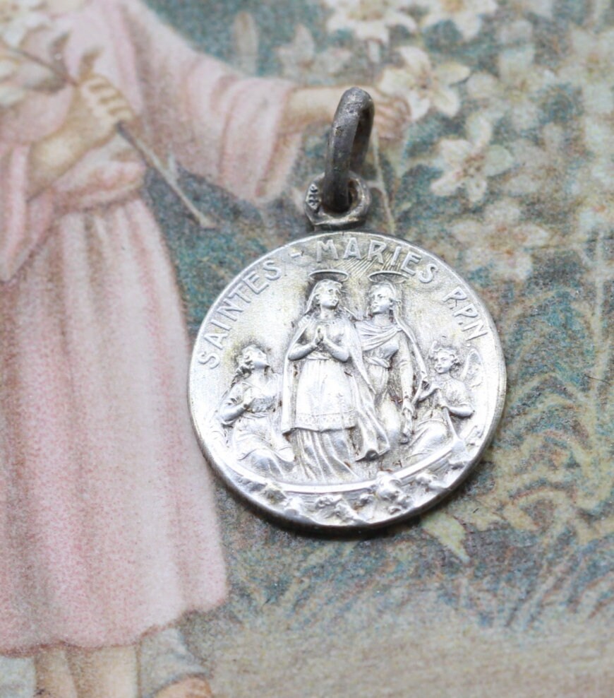 Rare Ancienne Médaille Les Saintes Maries de La Mer