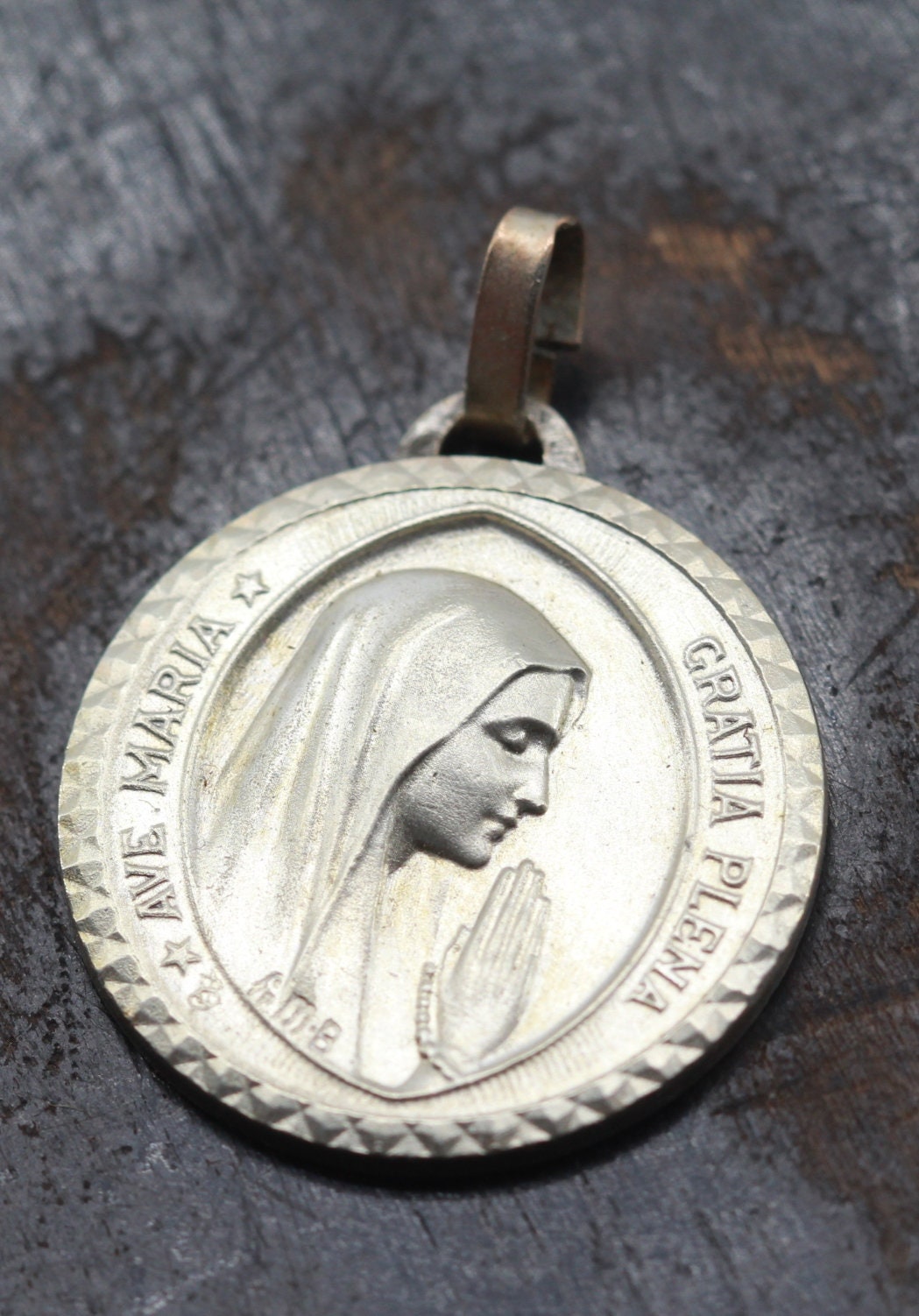 Rare Médaille Ave Maria