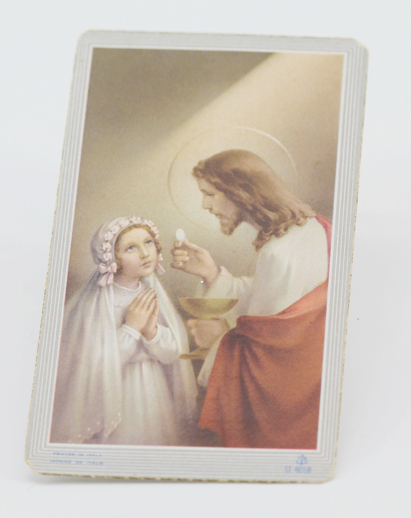 Ancienne Petite Carte Religieuse Saint Joseph