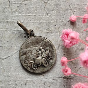 Saint christopher and Priest d'ars medal