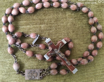 lourdes wood rosary