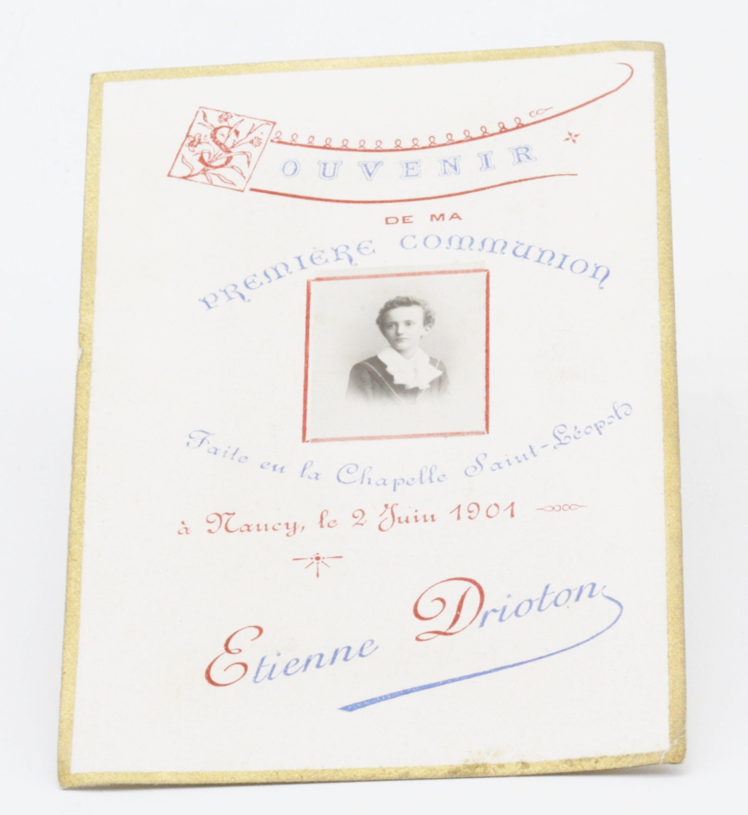 Ancienne Image Pieuse