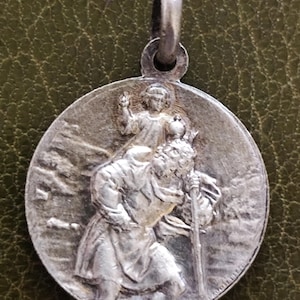 Saint christopher medal