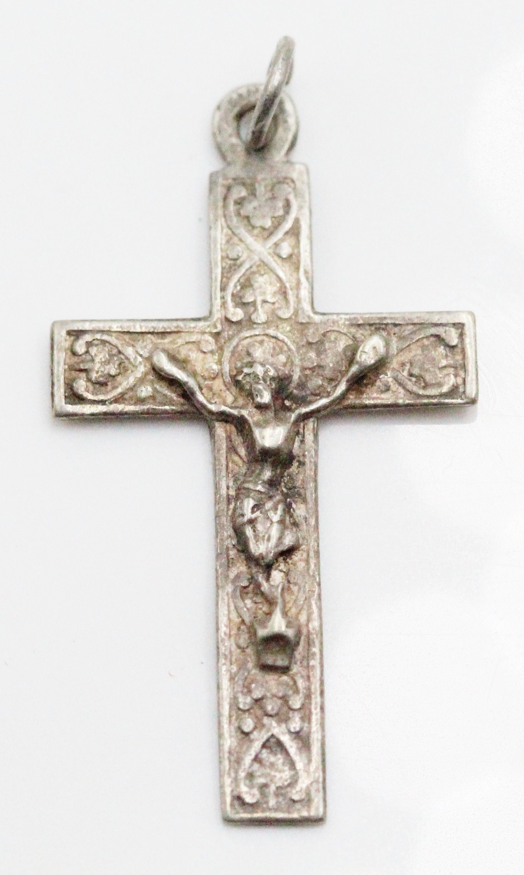 Ancien Pendentif Crucifix