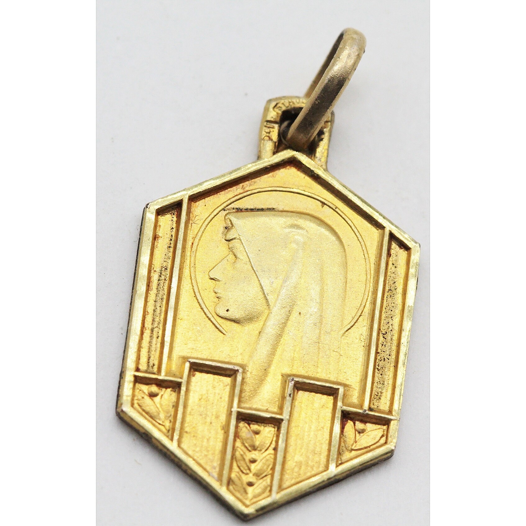 Rare Médaille Notre Dame de Lourdes