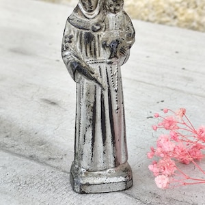 Antique statue of Saint Anthony of Padua