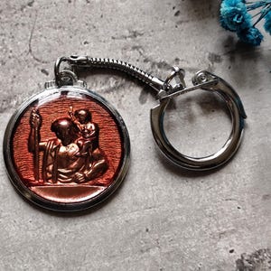 saint Christopher keychain