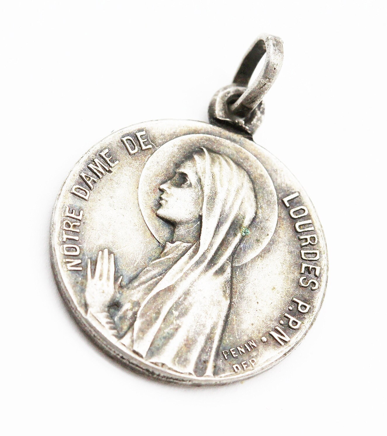 Ancienne Médaille Notre Dame de Lourdes