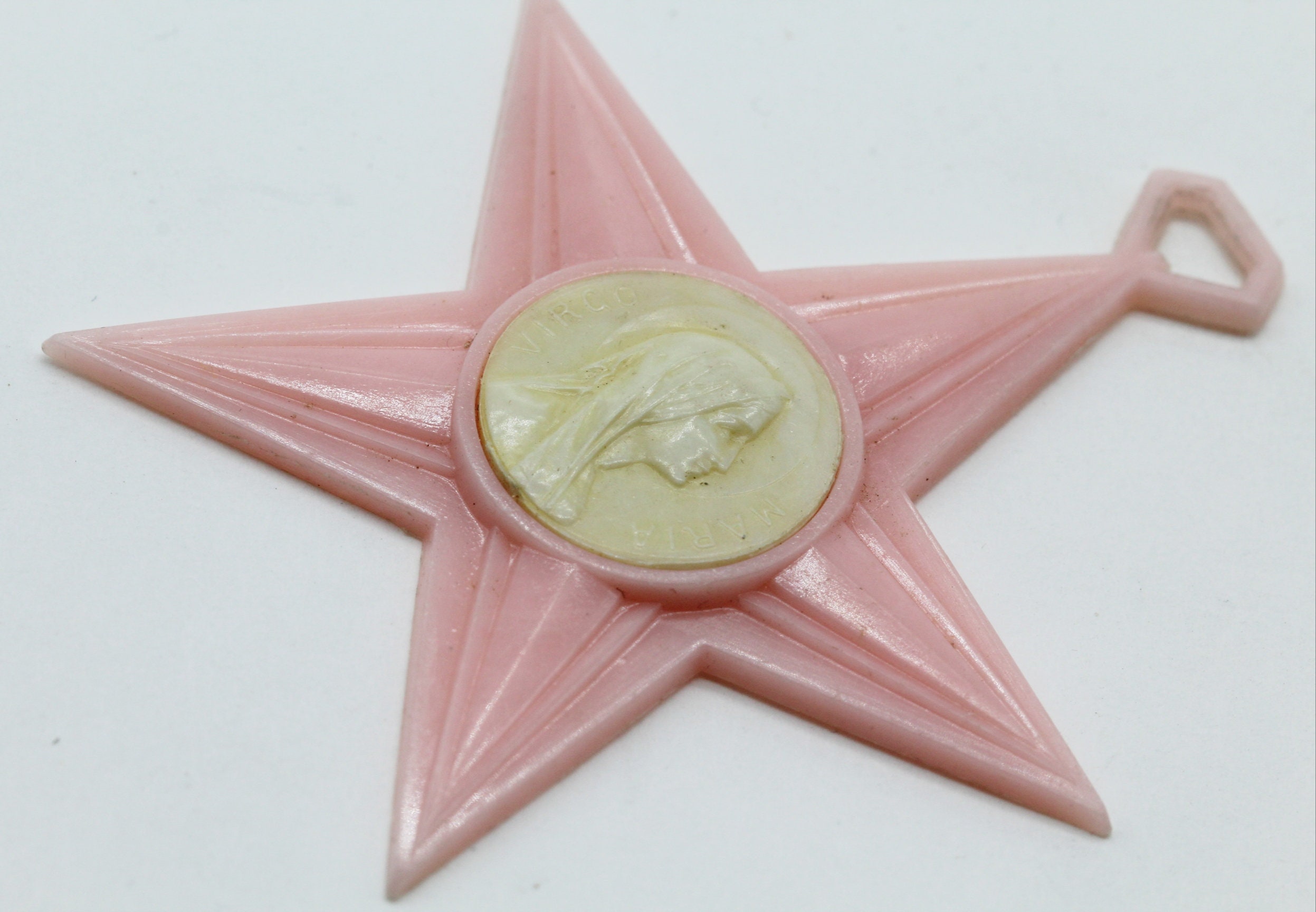 Medaille Étoile en Celluloïd de Protection