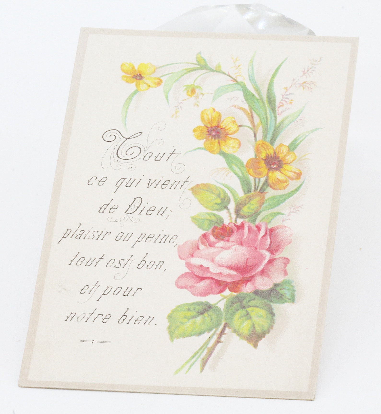 Ancienne Image Pieuse