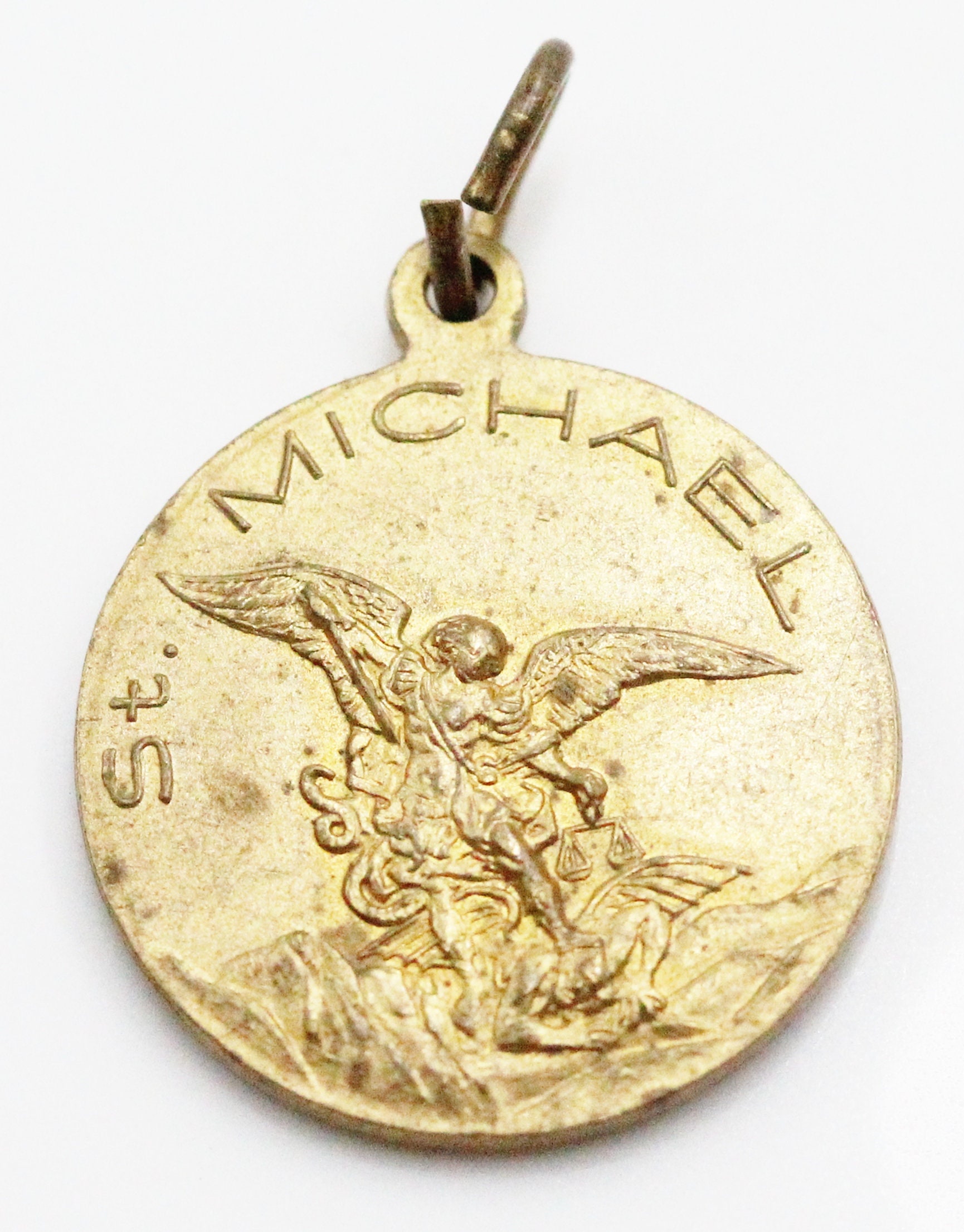 Rare Médaille Saint Michel