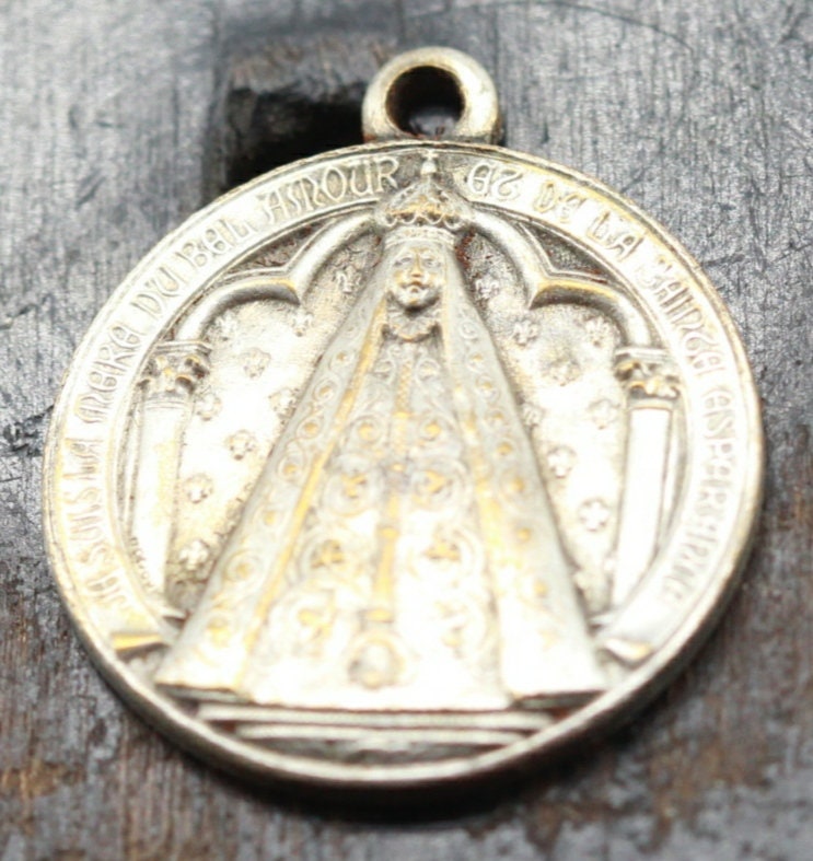 Rare Ancienne Médaille Notre Dame de Bon Espoir