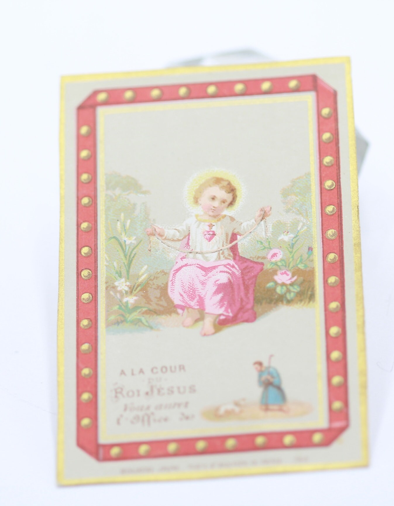 Ancienne Image Pieuse