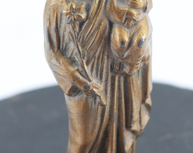 Vintage Saint Joseph Statue Etsy