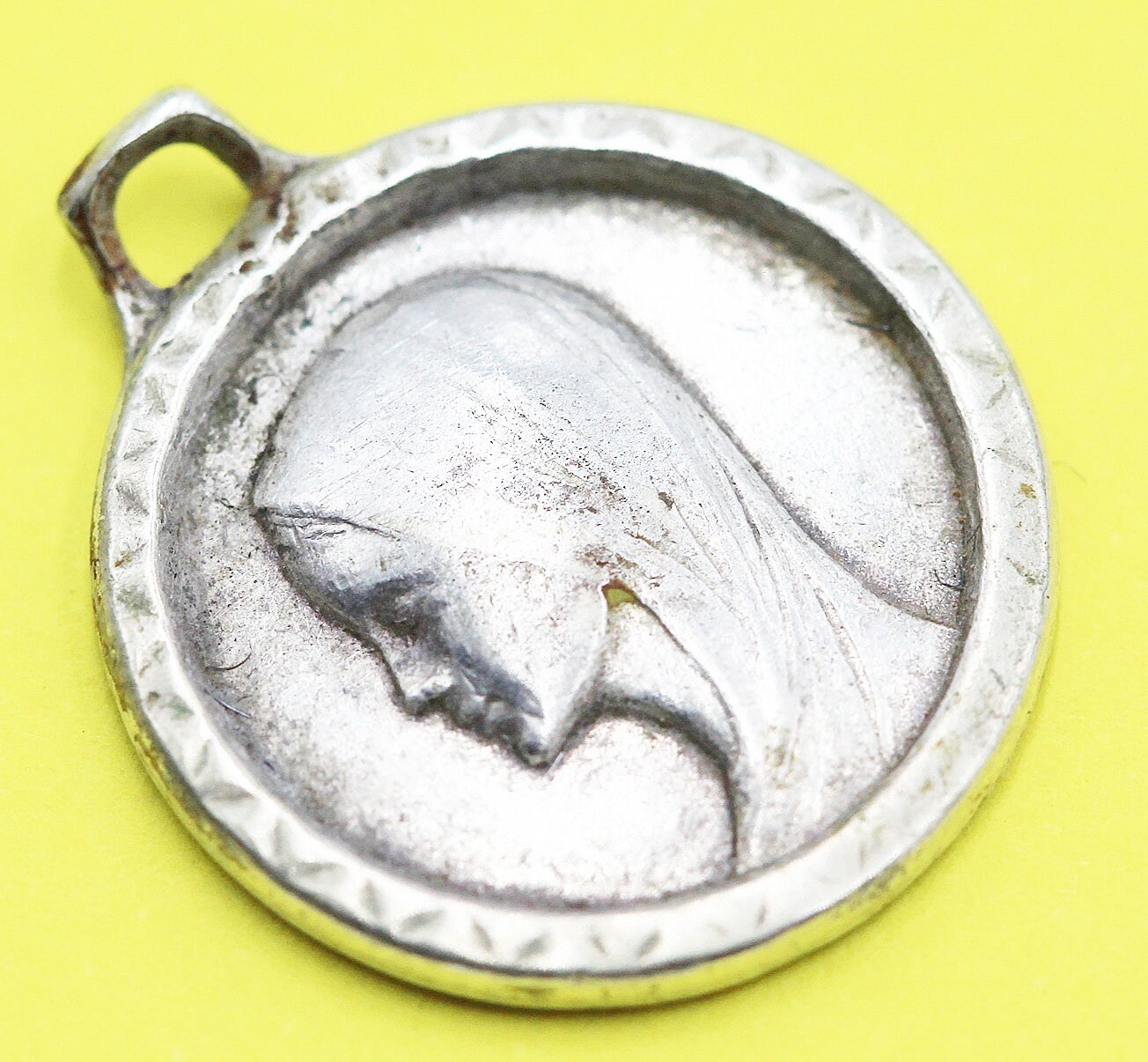 Ancienne Médaille Saint Appoline Pour Le Mal Aux Dents