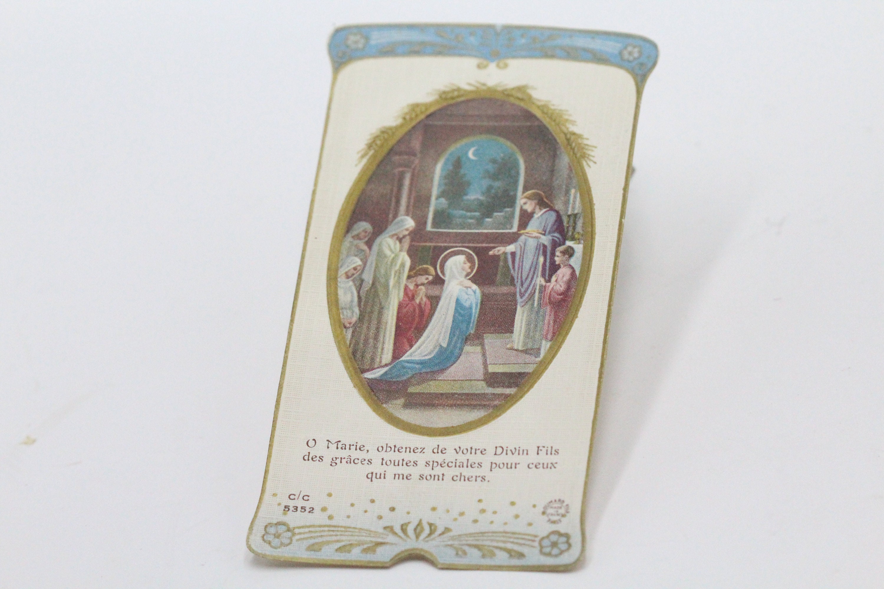 Ancienne Image Pieuse Vierge Marie