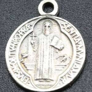 old religious medal.