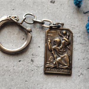 saint Christopher keychain