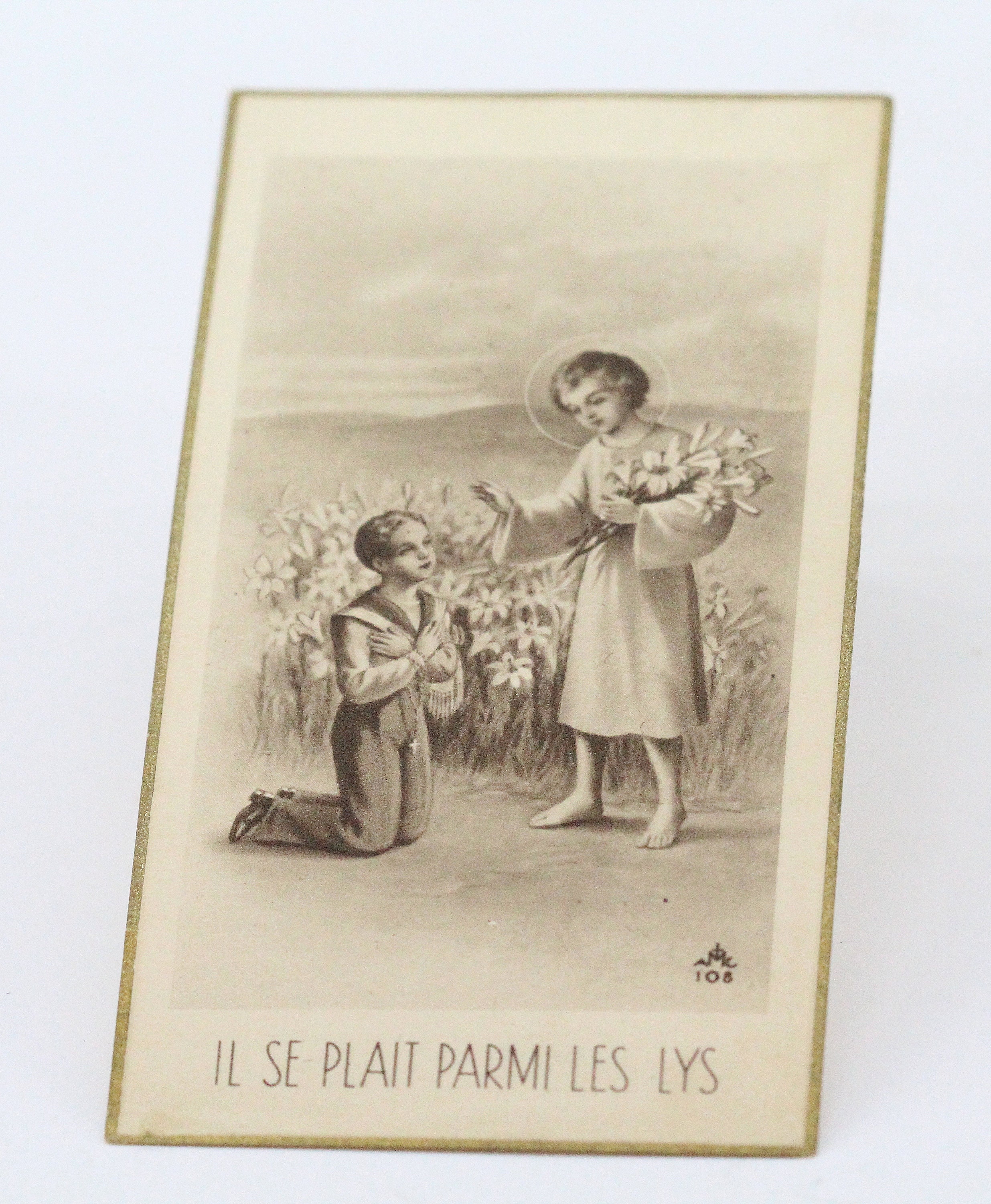 Ancienne Image Pieuse