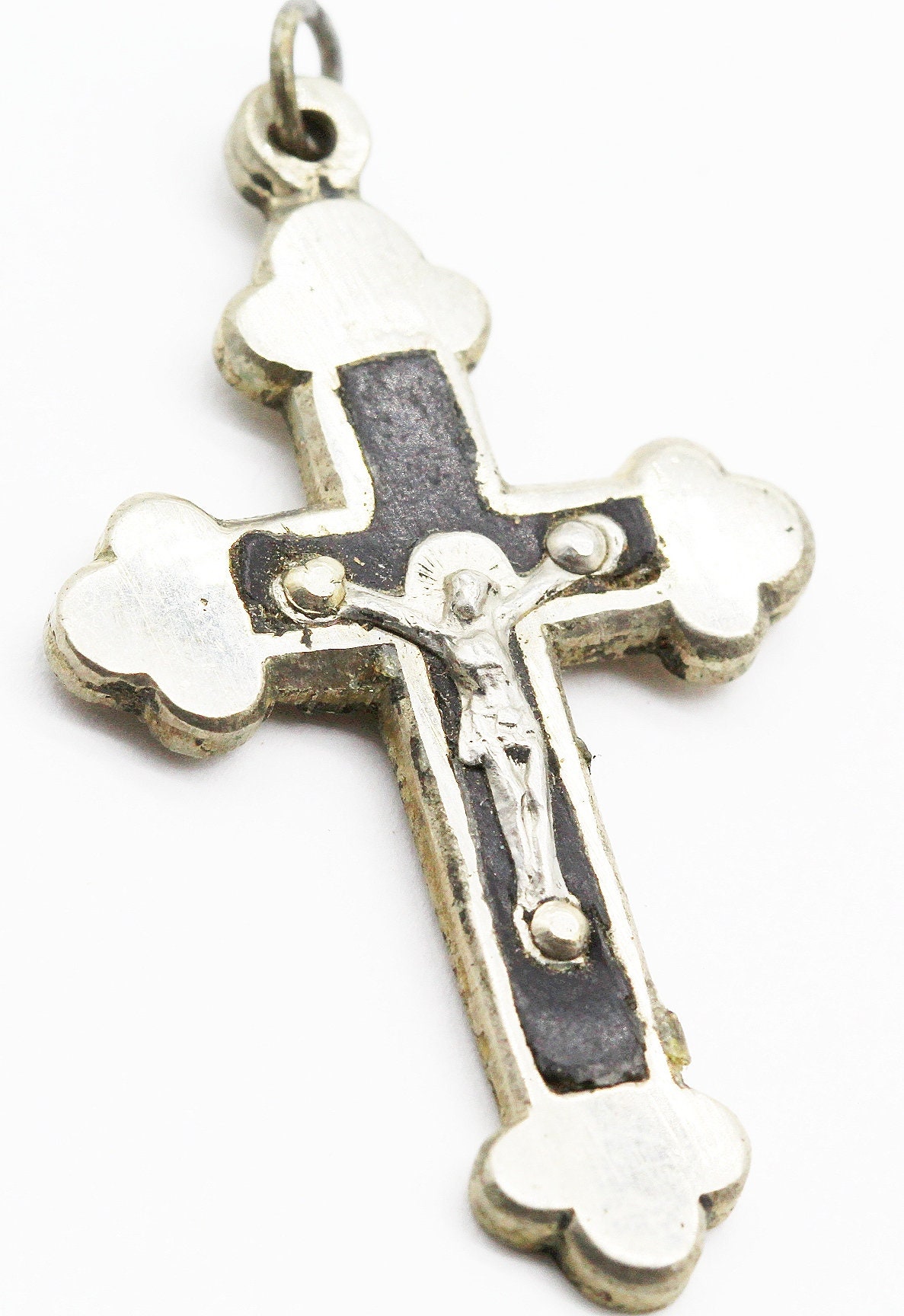 Ancienne Croix Pectorale en Ébène