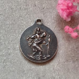 rare saint christopher medal