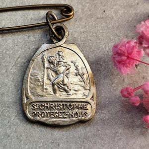 Saint christopher medal