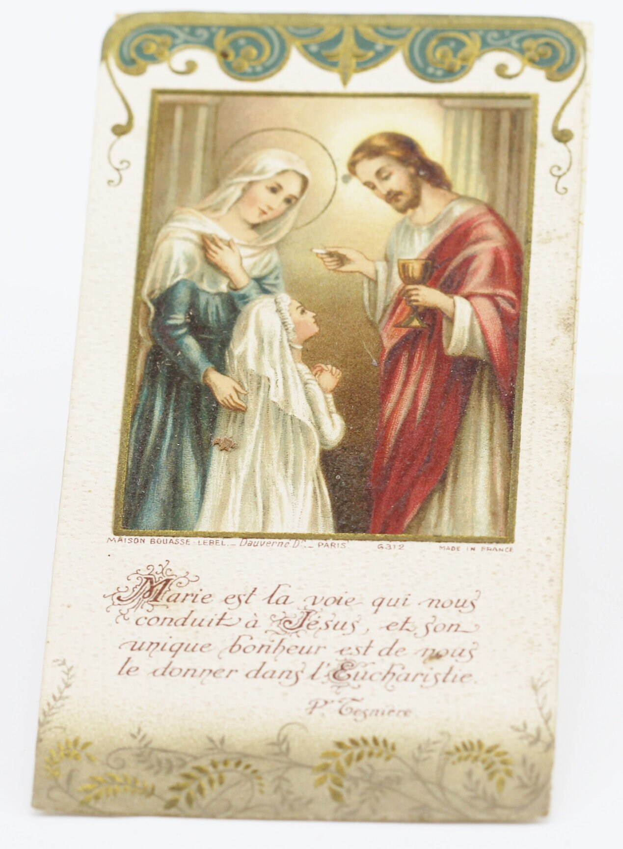 Ancienne Image Pieuse