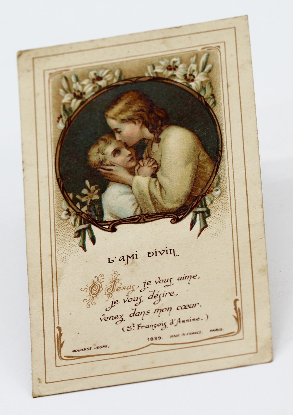 Ancienne Image Pieuse