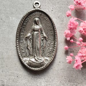 rare Virgin Mary medal