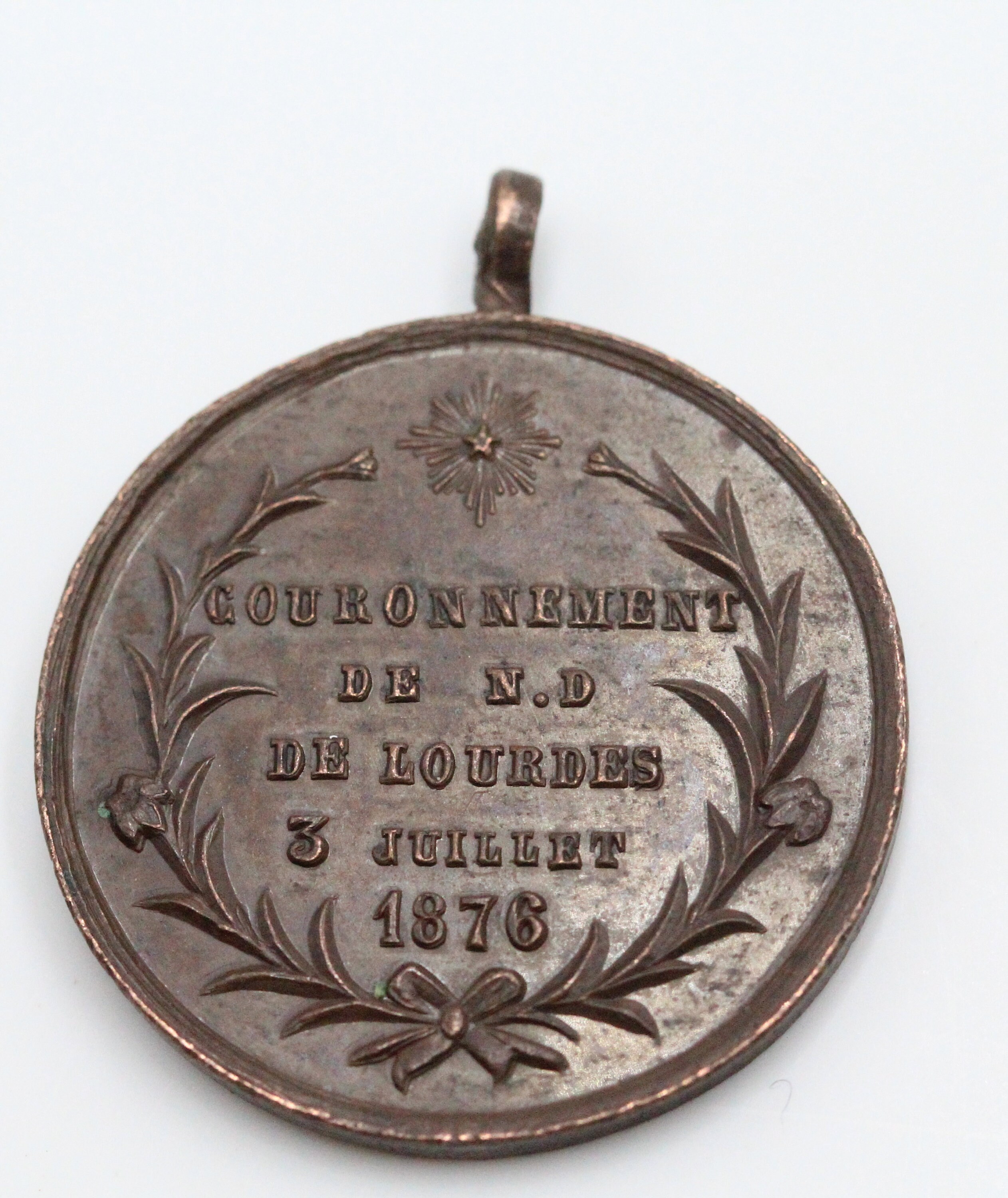 Rare Médaille Notre Dame de Lourdes