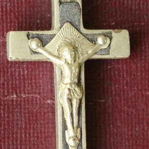 wooden ebony pectoral cross