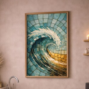 Ocean Wave Mosaic