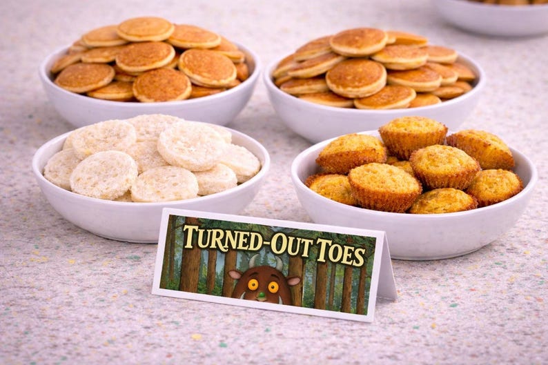 Gruffalo Party Food Labels Printable - Kids Birthday Buffet Tent Cards - Forest Party Decorations - Instant Download 2 ZIP Folder 16 JPEG image 7