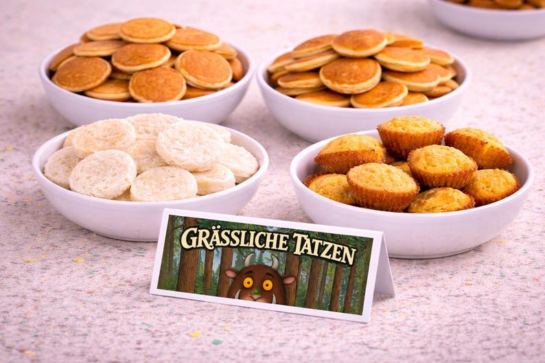 Gruffalo Birthday Food Labels - Printable Place Cards for Children's Birthday Parties - Instant Download (2 ZIP folders, 16 JPEG files) image 8