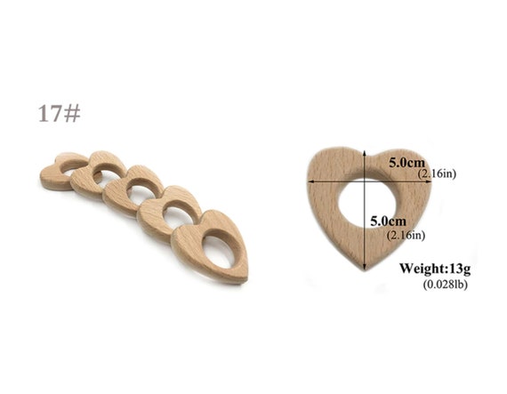 etsy wooden teether