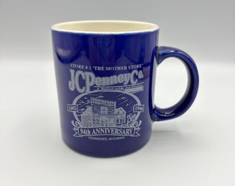 JCPenney社 創業94周年記念マグカップ　店舗1　マザーストア　ワイオミング州ケメラー　1996年