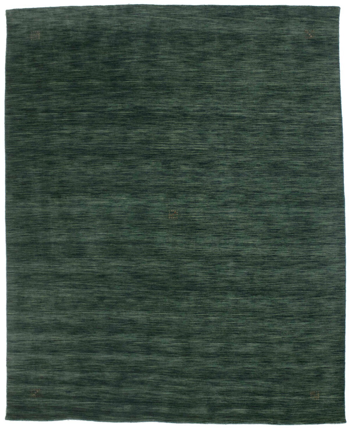 Hunter Green 8x10 Modern Solid Rug Oriental Natural Etsy