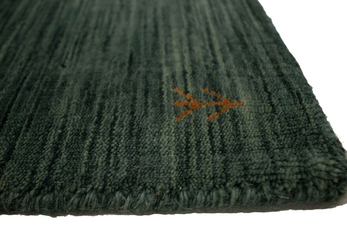 Hunter Green 3x12 Modern Solid Runner Rug Oriental Natural Etsy