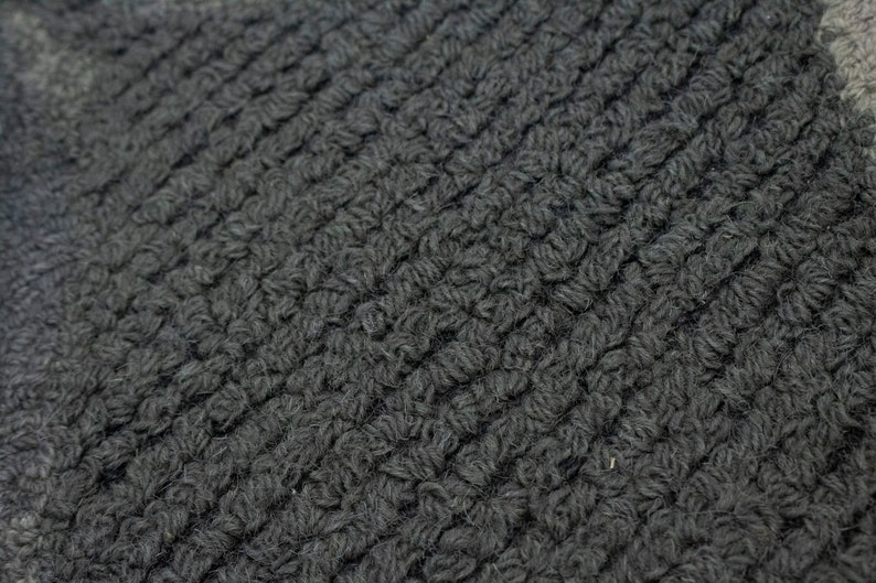 Charcoal 5x8 Abstract Modern Indian Rug Oriental Natural hand Tufted 5/'0 X 8/'0 Area Rug Fine Wool Indian Home Decor Furnishings