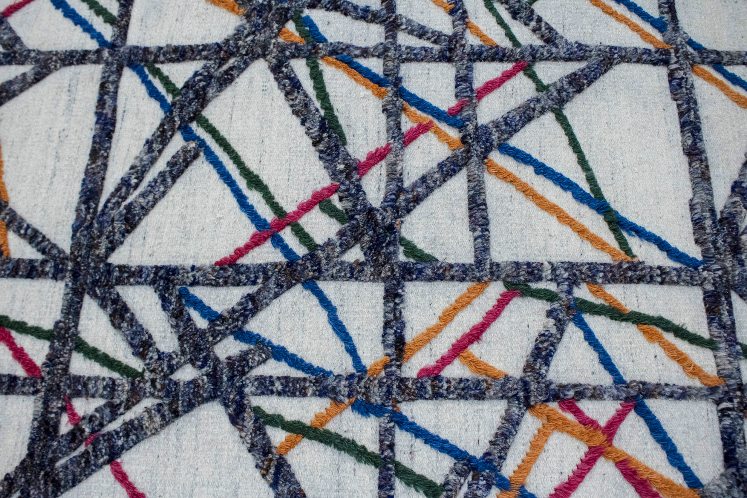 Multicolor 4x6 Modern Abstract Geometric Rug Oriental - Etsy