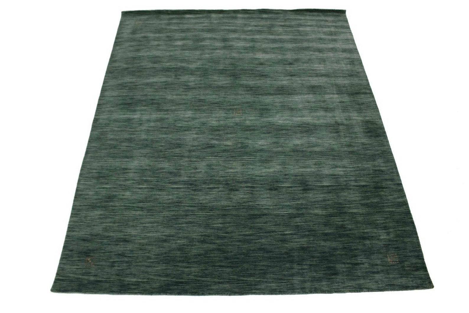 Hunter Green 8x10 Modern Solid Rug Oriental Natural Etsy