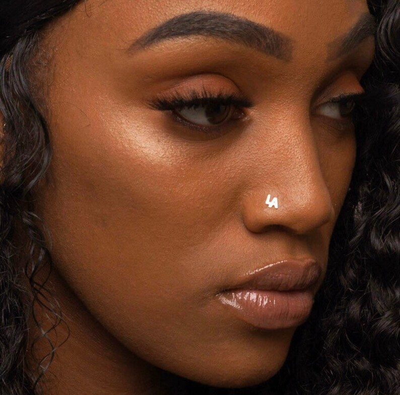 Custom Noserings nose studs nose pins nose hoops 14kt gold Etsy