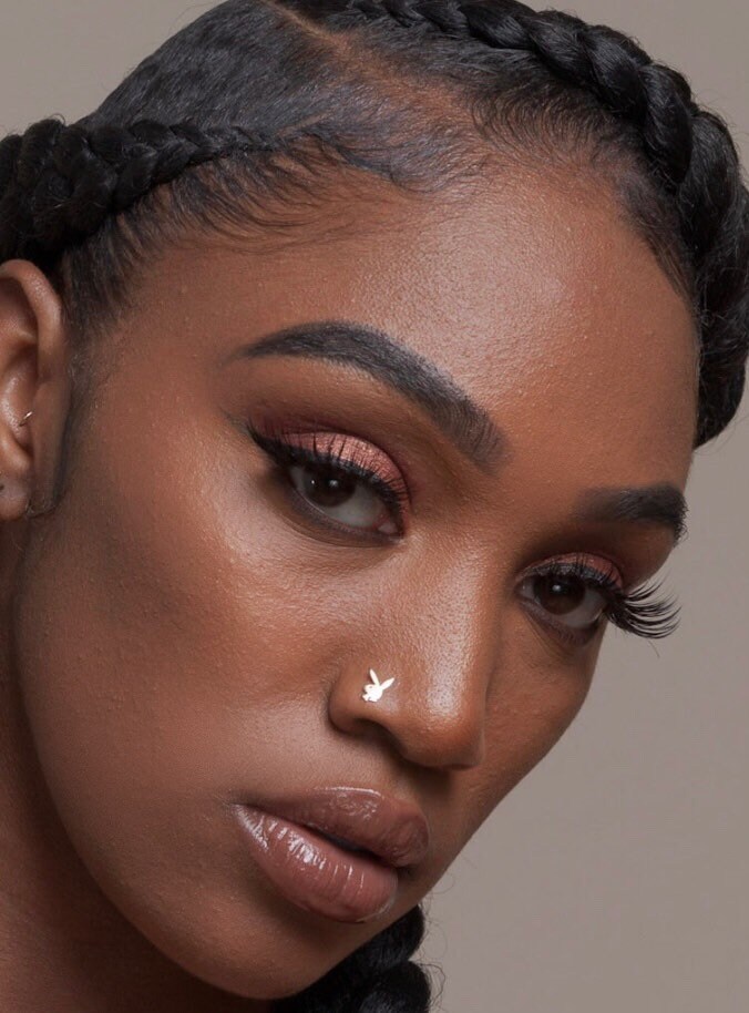 Playboy nosering nose studs nose hoops nose pins 14kt Etsy