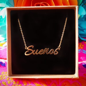 Sueños Necklace: A Touch of Warmth & Culture Perfect for Every Celebration image 4