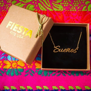 Sueños Necklace: A Touch of Warmth & Culture Perfect for Every Celebration image 1